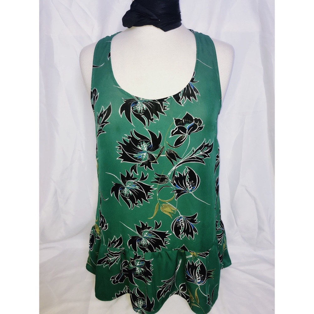 Cabi Style #3276 Zoe Falling Flowers Tank Top Sz S